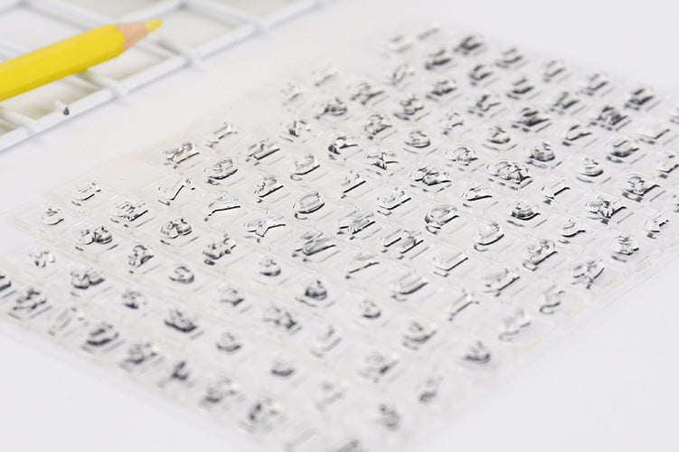 English Letters Clear Stamp - Stationery Pal