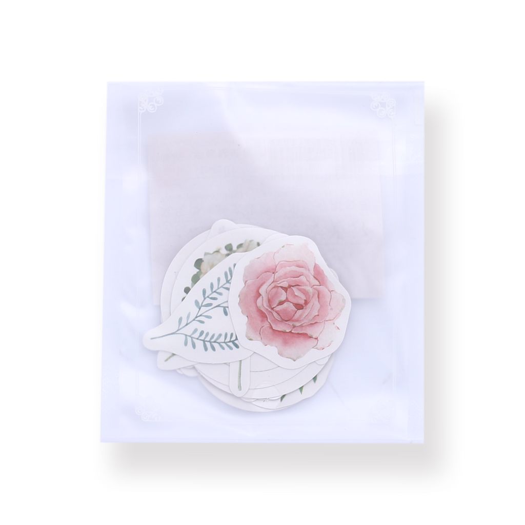 Flower & Leaf Stickers - Stationery Pal